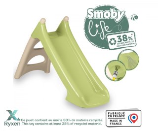 Zjeżdżalnia life xs zielona ślizg 90 cm SMOBY