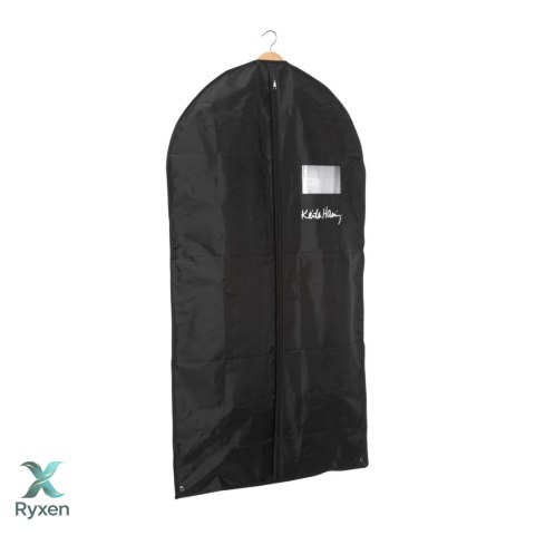 SERCE czarny organizer na płaszcz 60x100cm Kamai Ordinett