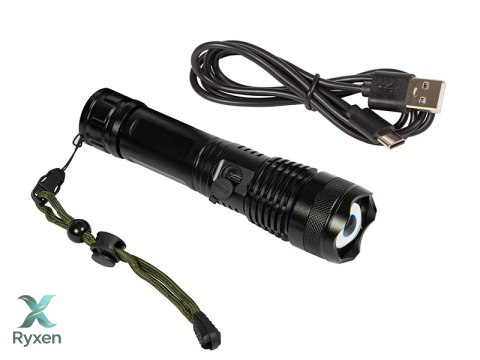 71-326# Latarka ręczna taktyczna led 2700lm Blow
