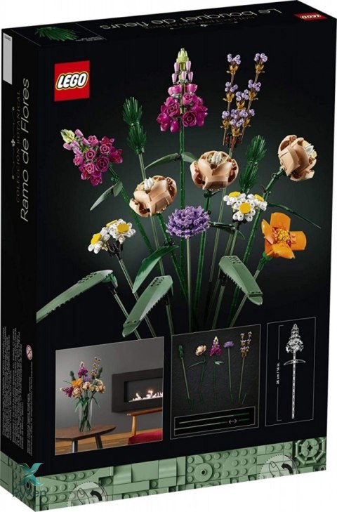 Klocki botanicals 10280 bukiet kwiatów LEGO