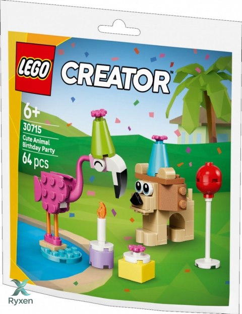 Klocki creator 30715 przyjęcie urodzinowe z uroczymi zwierzątkami LEGO