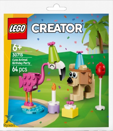 Klocki creator 30715 przyjęcie urodzinowe z uroczymi zwierzątkami LEGO