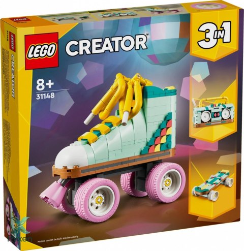 Klocki creator 31148 wrotka w stylu retro LEGO