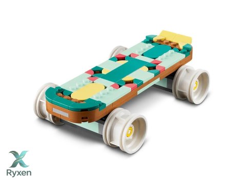 Klocki creator 31148 wrotka w stylu retro LEGO