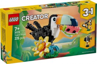 Klocki creator 31173 dzikie zwierzęta: tropikalny tukan LEGO