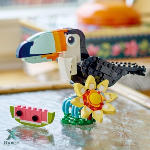 Klocki creator 31173 dzikie zwierzęta: tropikalny tukan LEGO