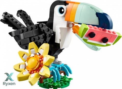 Klocki creator 31173 dzikie zwierzęta: tropikalny tukan LEGO