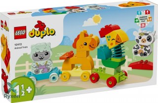 Klocki duplo 10412 pociąg ze zwierzątkami LEGO