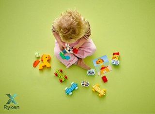 Klocki duplo 10412 pociąg ze zwierzątkami LEGO