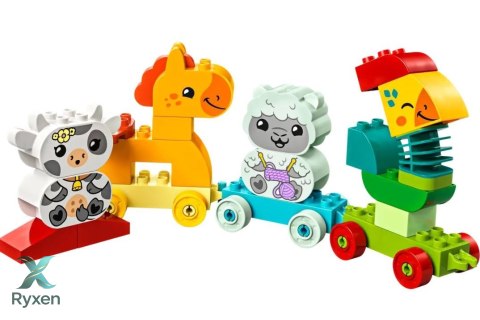 Klocki duplo 10412 pociąg ze zwierzątkami LEGO