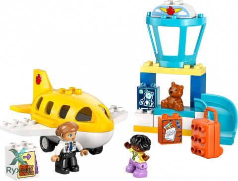 Klocki duplo 10443 pierwszy raz: na lotnisku LEGO