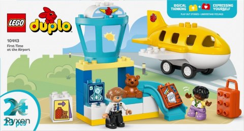 Klocki duplo 10443 pierwszy raz: na lotnisku LEGO