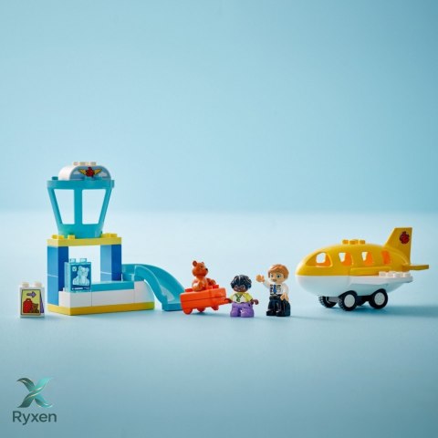 Klocki duplo 10443 pierwszy raz: na lotnisku LEGO