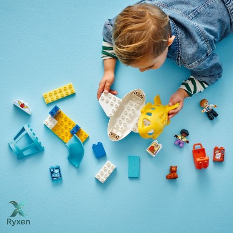 Klocki duplo 10443 pierwszy raz: na lotnisku LEGO