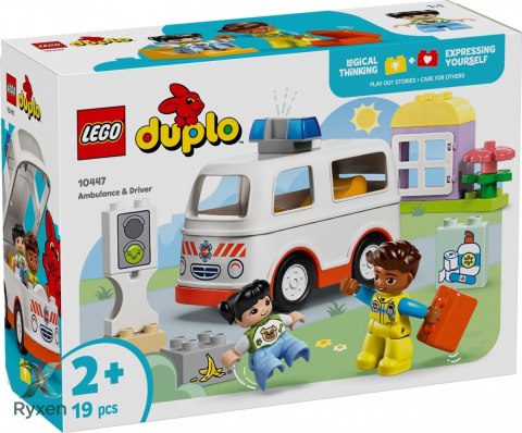 Klocki duplo 10447 karetka z kierowcą LEGO