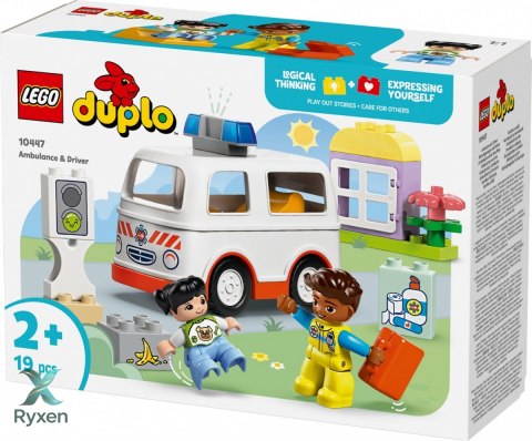 Klocki duplo 10447 karetka z kierowcą LEGO