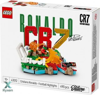 Klocki editions 43012 cristiano ronaldo - piłkarskie momenty LEGO