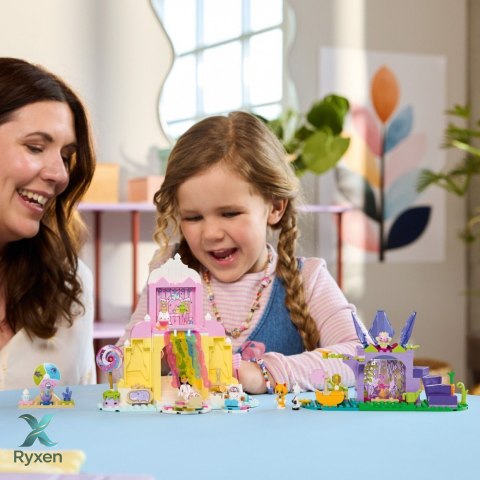 Klocki koci domek gabi 11205 Łakociowa góra i kiciowy ogródek LEGO