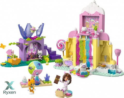Klocki koci domek gabi 11205 Łakociowa góra i kiciowy ogródek LEGO