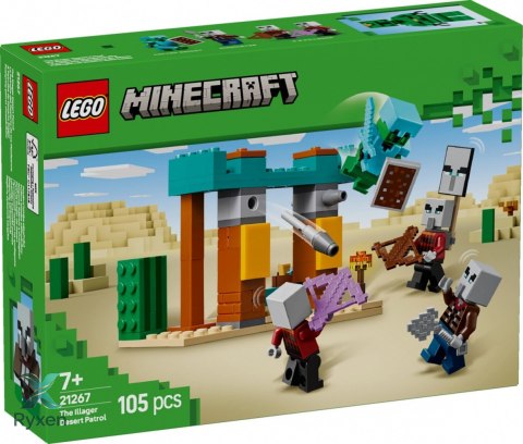 Klocki minecraft 21267 pustynny patrol złosadników LEGO