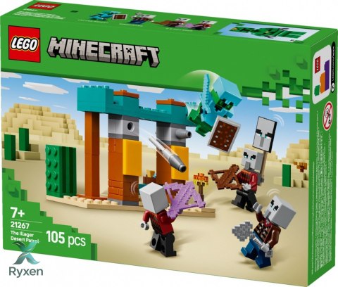 Klocki minecraft 21267 pustynny patrol złosadników LEGO