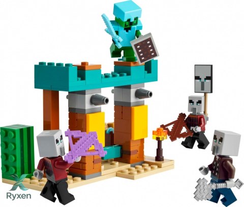 Klocki minecraft 21267 pustynny patrol złosadników LEGO