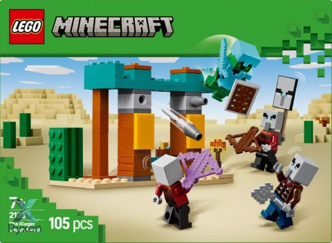 Klocki minecraft 21267 pustynny patrol złosadników LEGO
