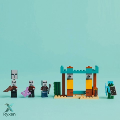 Klocki minecraft 21267 pustynny patrol złosadników LEGO