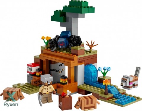 Klocki minecraft 21269 wyprawa do pancernikowej kopalni LEGO