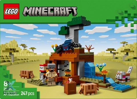 Klocki minecraft 21269 wyprawa do pancernikowej kopalni LEGO