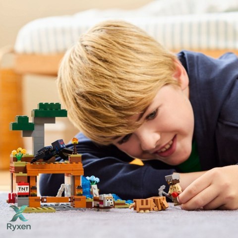Klocki minecraft 21269 wyprawa do pancernikowej kopalni LEGO