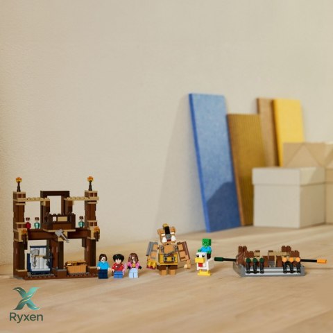 Klocki minecraft 21272 ring w leśnym dworze LEGO