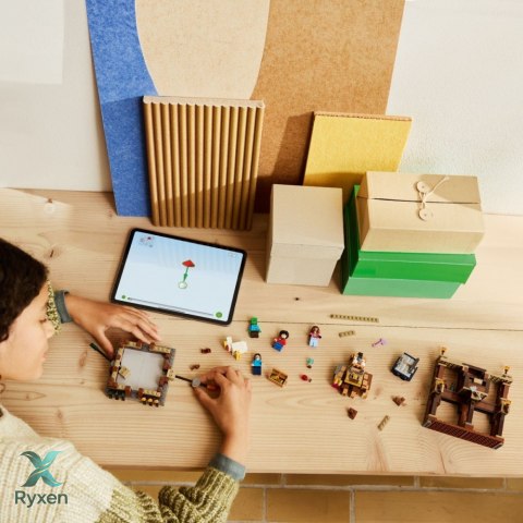 Klocki minecraft 21272 ring w leśnym dworze LEGO