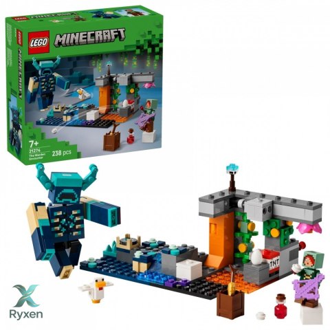 Klocki minecraft 21274 spotkanie ze strażnikiem LEGO