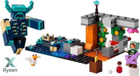 Klocki minecraft 21274 spotkanie ze strażnikiem LEGO