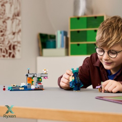 Klocki minecraft 21274 spotkanie ze strażnikiem LEGO