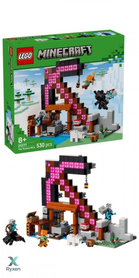 Klocki minecraft 21277 kilofowa kopalnia LEGO