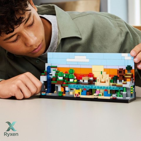 Klocki minecraft 21589 minibiomy LEGO