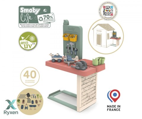 Warsztat małego majsterkowicza life SMOBY