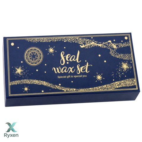 Zestaw Do Pieczęci Woskowych Stempel Wosk Lakowy Do Ozdabiania LEAN TOYS