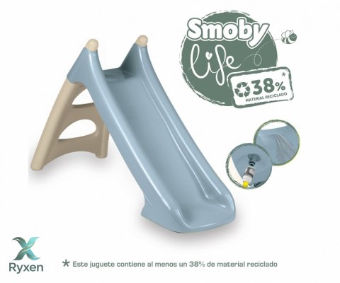 Zjeżdżalnia life xs niebieska ślizg 90 cm SMOBY