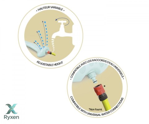 Zraszacz 2 w 1 do zjeżdżalni SMOBY