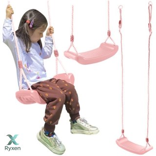 Huśtawka plastikowa - różowa 25445 Inne