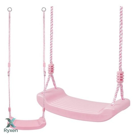 Huśtawka plastikowa - różowa 25445 Inne