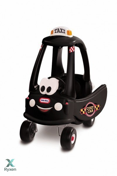 Jeździk samochód cozy coupe czarna taxi LITTLE TIKES