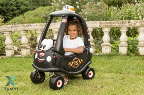 Jeździk samochód cozy coupe czarna taxi LITTLE TIKES