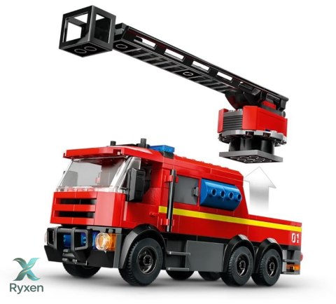 Klocki city 60414 remiza strażacka z wozem strażackim LEGO