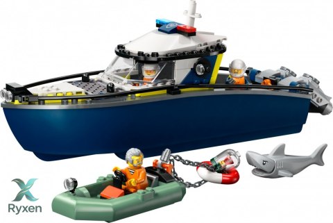 Klocki city 60456 pościg łodzią policyjną LEGO