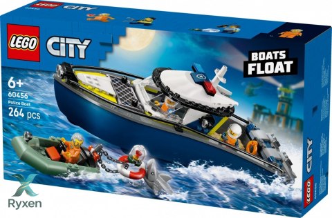 Klocki city 60456 pościg łodzią policyjną LEGO