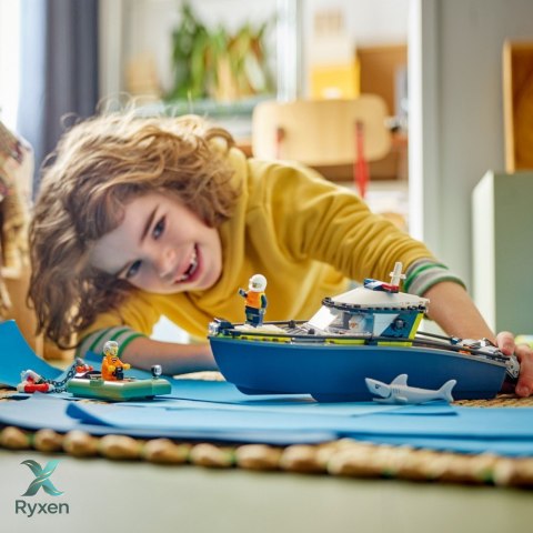 Klocki city 60456 pościg łodzią policyjną LEGO